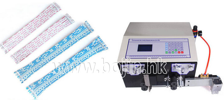 BJ-02K+S Flat Cable Stripping & Tearing Machine